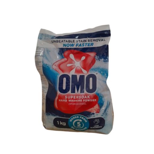 Picture of OMO MULTI ACTIVE SUPER SOAK WASHING POWDER FLEXI  1kg