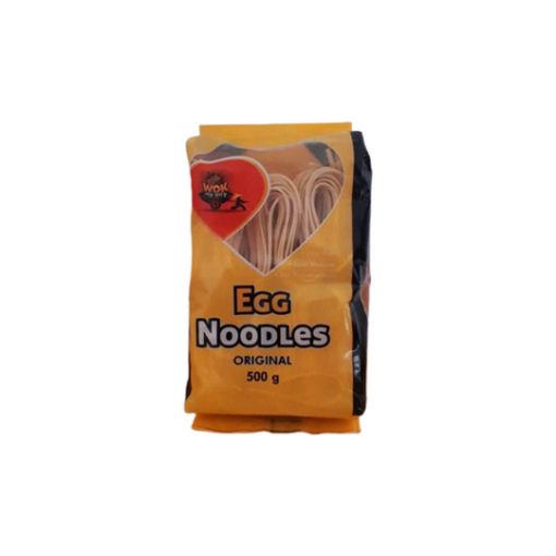 Picture of MRS MA EGG NOODLES THIN ORANGE PACK  500g