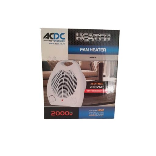 Picture of ACDC FAN HEATER WITH THERMO CUT OFF 750-1500W  each