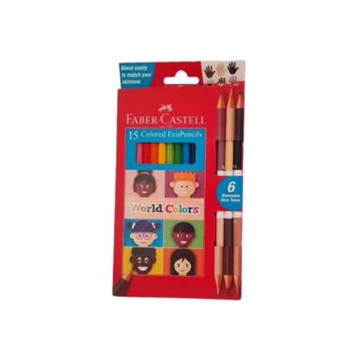 Picture of FABER CASTELL FABER CASRELL COLOUR PENCILS  15`s