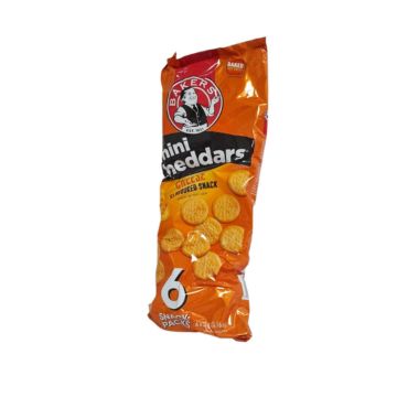 Picture of BAKERS MINI CHEDDARS CHEESE MULTI  6`s