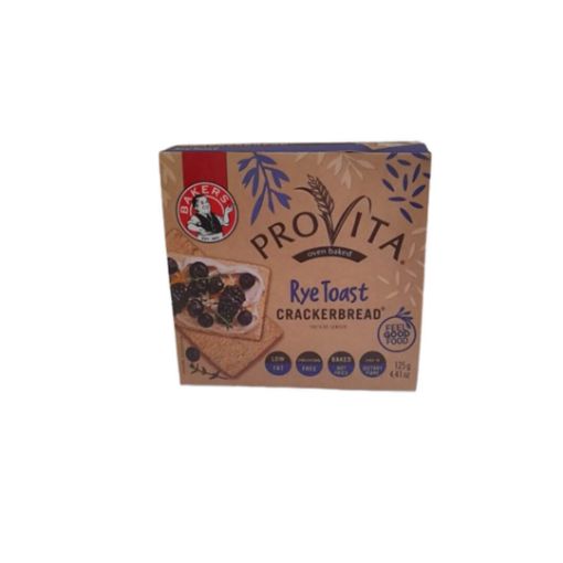 Picture of BAKERS CRACKERBREAD RYE  125g