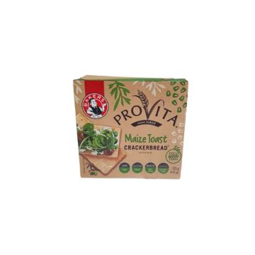 Picture of BAKERS CRACKERBREAD MAIZE  125g
