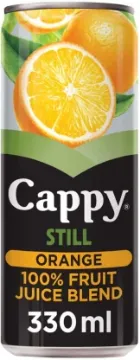 Picture of CAPPY STILL ORANGE 100% FRUIT JUICE 330ml