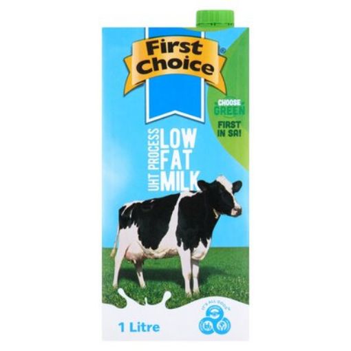 Picture of FIRST CHOICE LONG LIFE MILK 2% LOW FAT  1lt