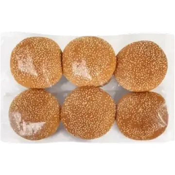 Picture of DELITE SESAME SEED BURGER ROLLS  6`s