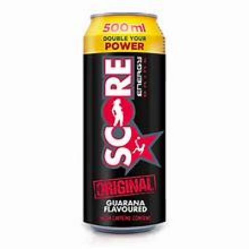 Picture of SCORE ENERGY DRINK DOUBLE HIT  500ml