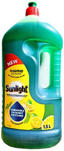 Picture of SUNLIGHT DISHWASH LIQUID REGULAR BOTTLE  1.5Lt