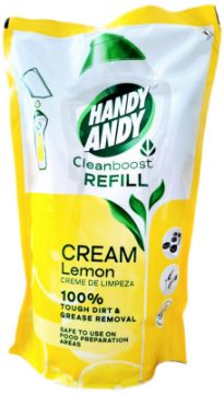 Picture of HANDY ANDY REFILL CREAM LEMON FRESH  750ml