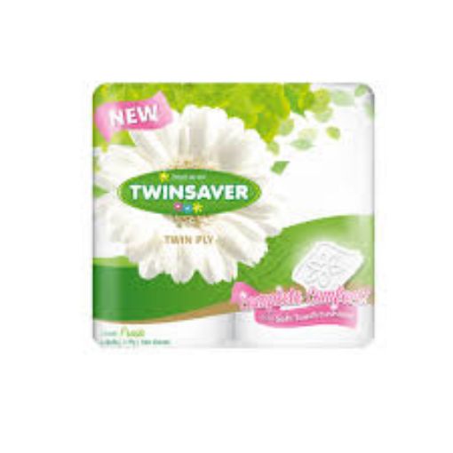 Picture of TWINSAVER ESSENTIAL 2 PLY 350 SHEETS  4`s