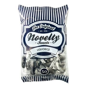 Picture of NOVELTY SWEETS LIQUORICE Piece