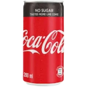 Picture of COKE CANS ZERO 200ml