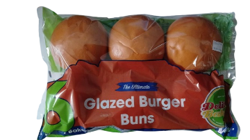 Picture of DELITE GLAZE KFC STYLE BURGER BUNS 6`s