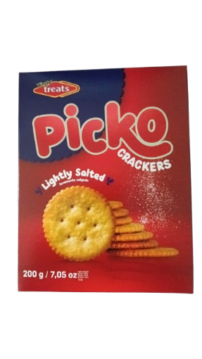 Picture of TASTY TREATS PICO CRACKERS LIGHTLY SALTED 200g