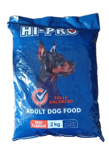 Picture of HI-PRO DOG FOOD BEEF FLAVOUR 2kg