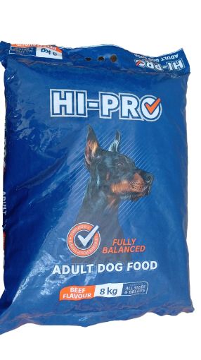 Picture of HI-PRO DOG FOOD BEEF FLAVOUR 8kg