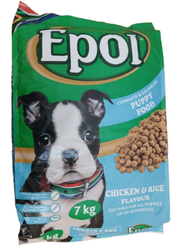 Picture of EPOL PUPPY DOG FOOD CHICKEN & RICE 7kg
